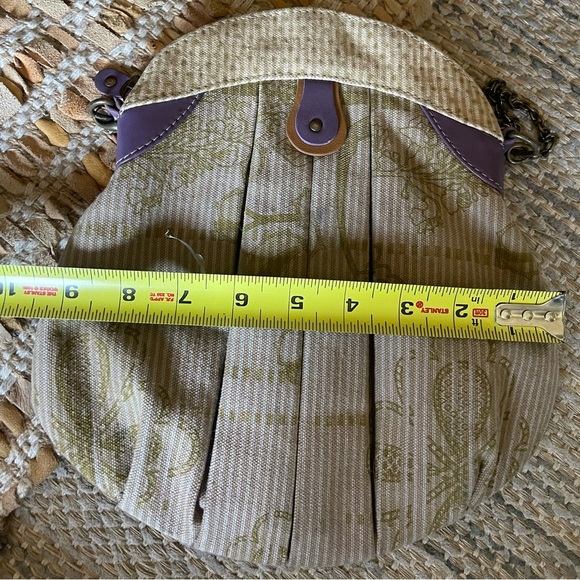 Vintage anna kaszer purse bag evening clutch with chain 10” - Picture 8 of 9